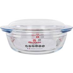 Transparent Grytor Quttin Glas med lock 2.2 L