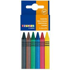 Wax crayons PlayBox Wax Crayons 6-pack