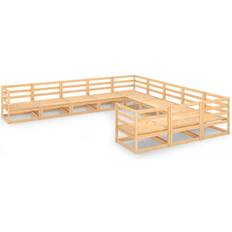 Havemøbler vidaXL 3076014 Loungesæt, borde inkl. 11 sofaer