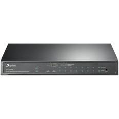 TP-Link Gigabit Ethernet - PoE Switchar TP-Link TL-SG1210MP