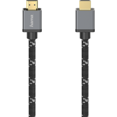 1 m - HDMI-kabler Hama HDMI - HDMI ​​8K 48Gbit/s Metal M-M 1m