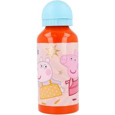 Aluminium Babyflessen en Tafelgerei Euromic Peppa Pig Waterfles aluminium 400ml