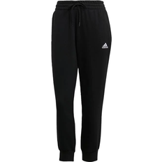 Femme - Pantalons de jogging Adidas Essentials Regular Tapered Cuffed Pant Black/White Female