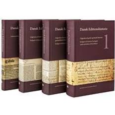 Bøger Dansk Editionshistorie, bd. 1-4 (Indbundet)