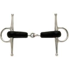 Lorina Filete de boca de goma con una sola articulación y carrillera completa Negro/Gris/Varios colores