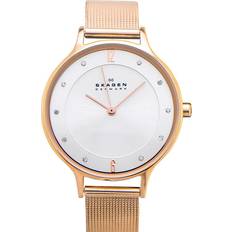 Skagen Women Wrist Watches Skagen Anita Rose Gold-tone Quartz Dial Ladies (SKW2151)