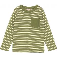 Wheat Osvald T-Shirt - Winter Moss (2158e-111-4099)