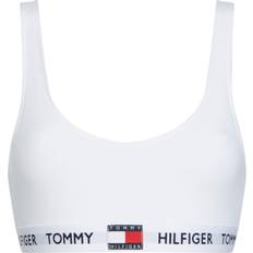 Tommy Hilfiger Logo Underband Organic Cotton Bralette - Pvh Classic White