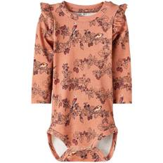 Name It All Over Printed Romper - Brown/CafÃ© Au Lait (13193593)
