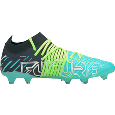 Soccer Shoes Puma Future Z 3.2 FG/AG M - Green Glare/Elektro Aqua/Spellbound