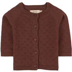 Wheat Maja Knit Cardigan - Maroon (0519e/4519e-560-2750)