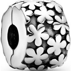 Flower bouquet Pandora Flower Bouquet Clip Charm - Silver