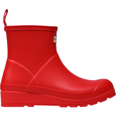 Platform Rain Boots Hunter Play Short - Logo Red