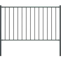 Acero Vallas vidaXL Fence Panel with Posts 170x125cm