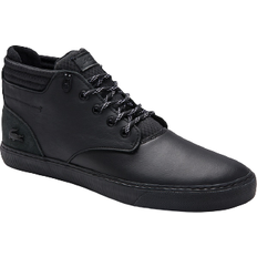 Tacón Bajo Botas Chukka Lacoste Esparre Chukka - Black