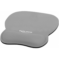 Polssteun Muismatten DeLock Ergonomic Mouse Pad with Wrist Rest 245x206mm