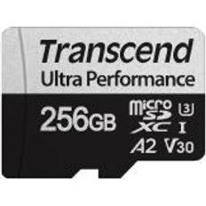 Schede di Memoria & Chiavette USB Transcend Ultra Performance 340S microSDXC UHS-I U3 V30 A2 160/125MB/s 256GB