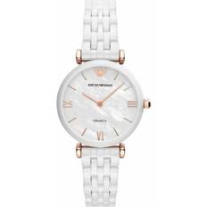 Watches Emporio Armani Off-White Dial Women's 32MM (AR1486)