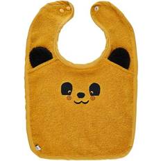 Pippi Hagesmække Pippi Bib Terry Mineral Yellow w. Bear