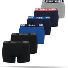 Puma Men's Boxers 6-pack - Blue/Black