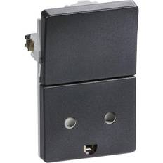 Schneider Electric Sort Stikkontakter Schneider Electric 501D80141L 1-way
