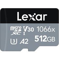 LEXAR microSDXC Cartes mémoire LEXAR Professional microSDXC Class 10 UHS-I U3 V30 A2 1066x 512GB