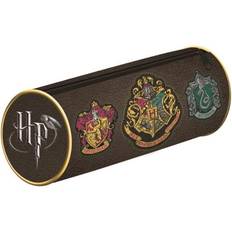 Marrón Estuches para lápices Pyramid International Escudos de Harry Potter