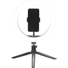 Intempo Sync Desktop Selfie Light Ring Stand with Phone Holder