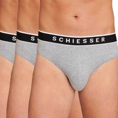 Slip Herenondergoed Schiesser Rio Briefs 3-pack - Heather Grey