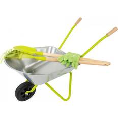 Wheelbarrow with Garden Tools