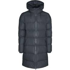 Rains Manteaux Rains Long Puffer Jacket Unisex - Slate