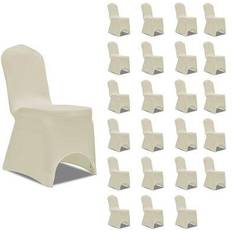 Beige Sædebetræk vidaXL Stretch 24pcs Sædebetræk Beige