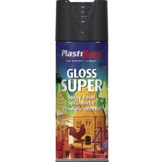 Plasti-Kote Gloss Super Metallfärg Svart 0.4L