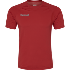 Hummel First Performance Short Sleeves Jersey Men - True Red