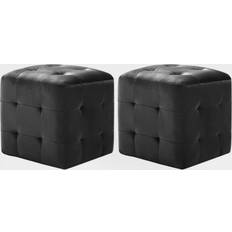 vidaXL - Pouf 30cm 2pcs