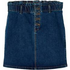 Name It High Waist Denim Skirt - Blue/Medium Blue Denim (13190855)