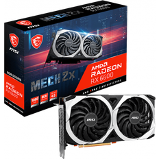 8 GB - Radeon RX 6600 Tarjetas Gráficas MSI Gráfica RX 6600 MECH 2x 8GB GDDR6