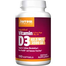 Jarrow Formulas Vitamin D3 2500iu 100 stk
