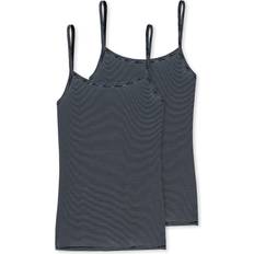 Shapewear & Undertøy Schiesser Modal Essentials Spaghetti Strap Tops 2-pack - Midnight Blue