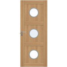 Brun Dörrar Swedoor Advance Line Unique 03L GWA 330 Innerdörr Klarglas (80x210cm)
