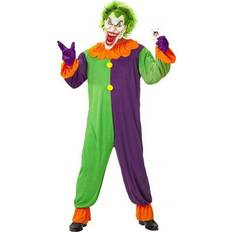 Widmann Evil Joker Clown Maskeraddräkt