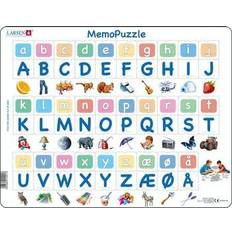 Alfabet spil Larsen Memo Alphabet 58 Pieces