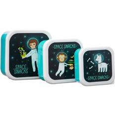 Sass & Belle Space Explorer Lunch Boxes Set of 3