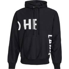 Patchwork Hoodie - Black