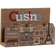 Wood Napkin Holder DKD Cusine Napkin Holder