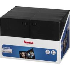 Porta CD e Vinili Hama CDs/DVD/Blu-rays Sleeves (30 Pcs) - Black