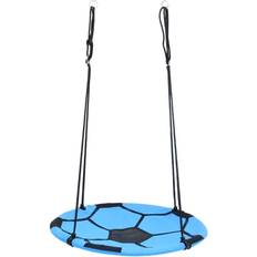 Kompisgunga vidaXL Nest Swing in Football Design 100cm