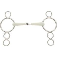 Flexi Single Jointed 3 Ring Horse Dutch Gag