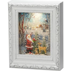 Minuterie Lumières de Noël Konstsmide Water Lantern Frame Santa Lampe de Noël 22cm