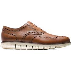 43 ½ - Herre Oxford Cole Haan Zerogrand Wingtip - British Tan